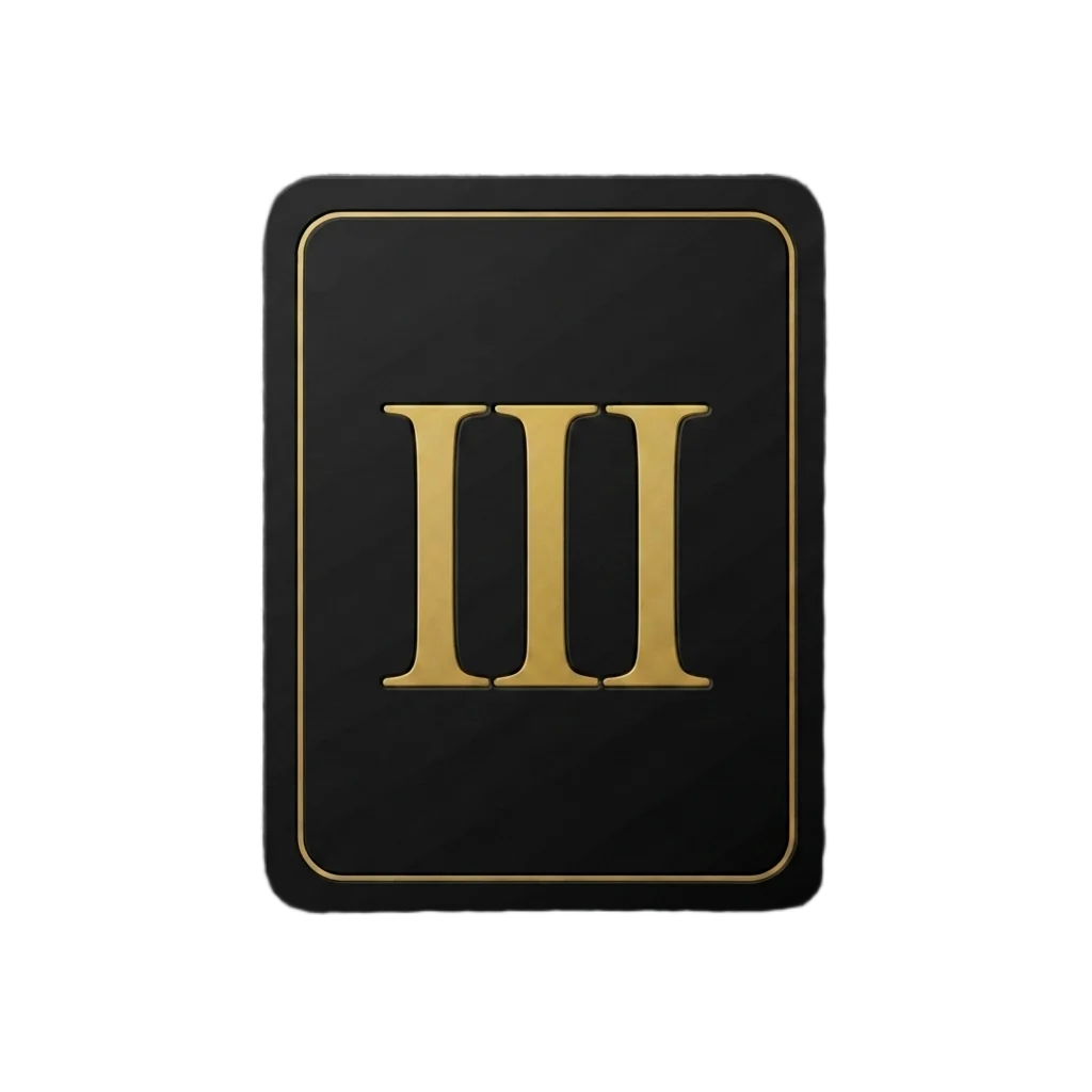 Three Card symbol